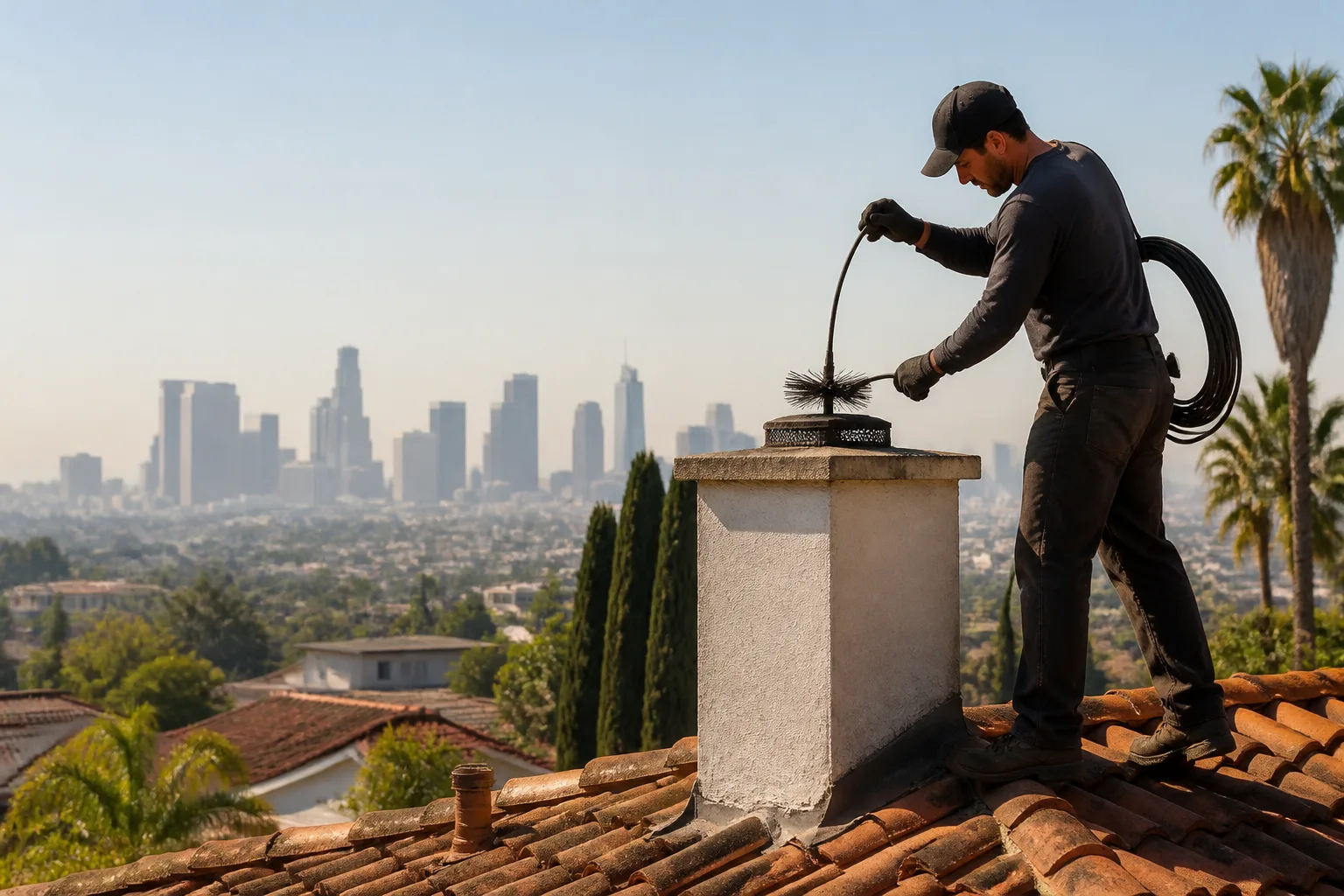 Same-Day Chimney Sweep in Los Angeles, CA: How It Works