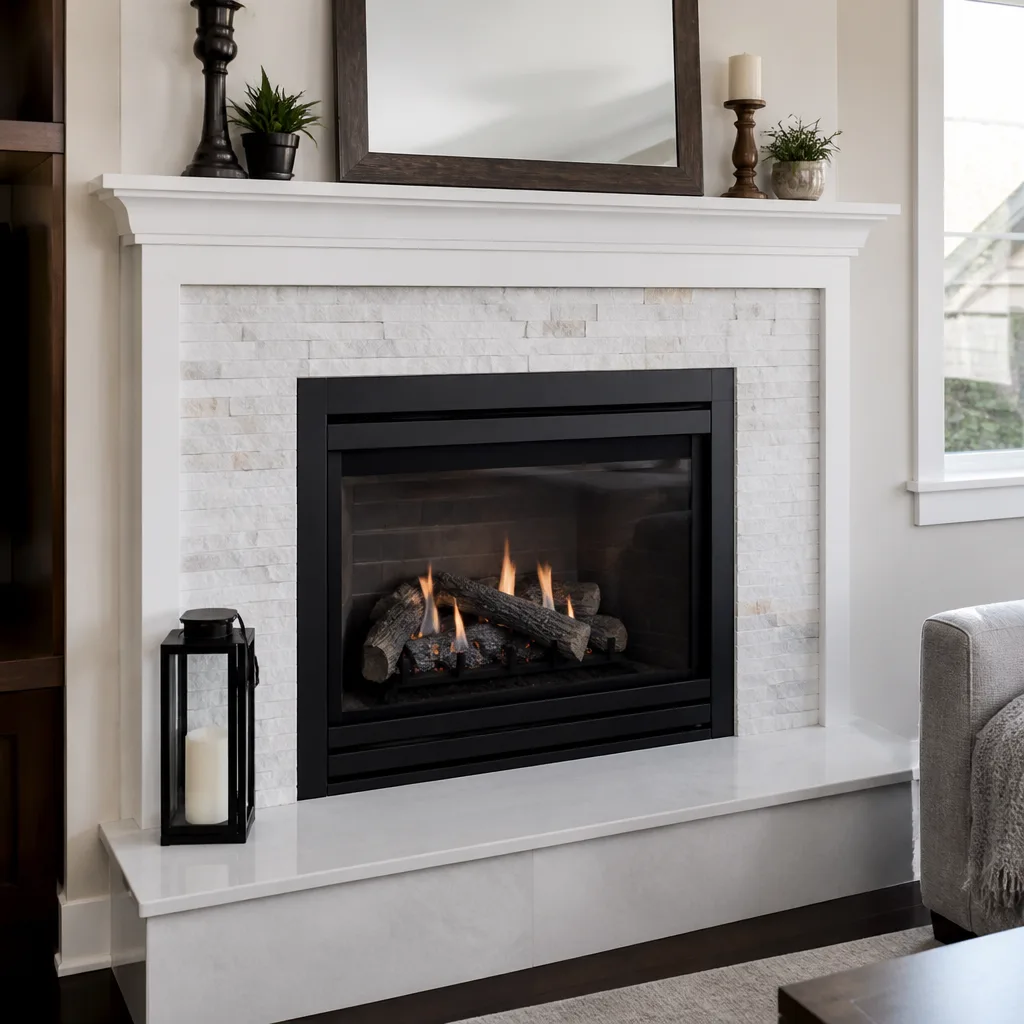Gas fireplace service